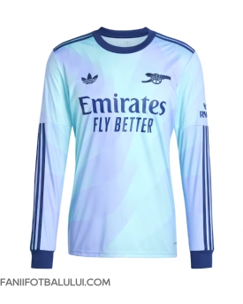 Arsenal Tricou Fotbal Replică 2024-25 Barbati Treilea Mâneci Lungi